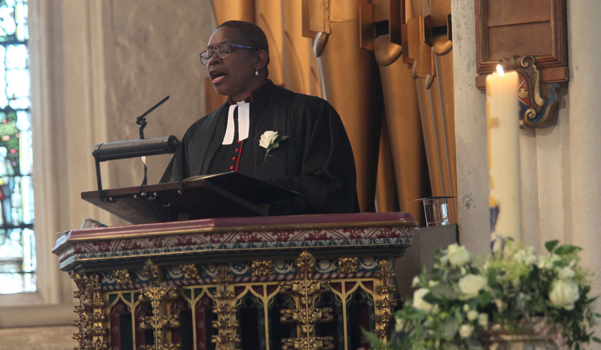 The Reverend Prebendary Rose Hudson-Wilkin, gives The Address