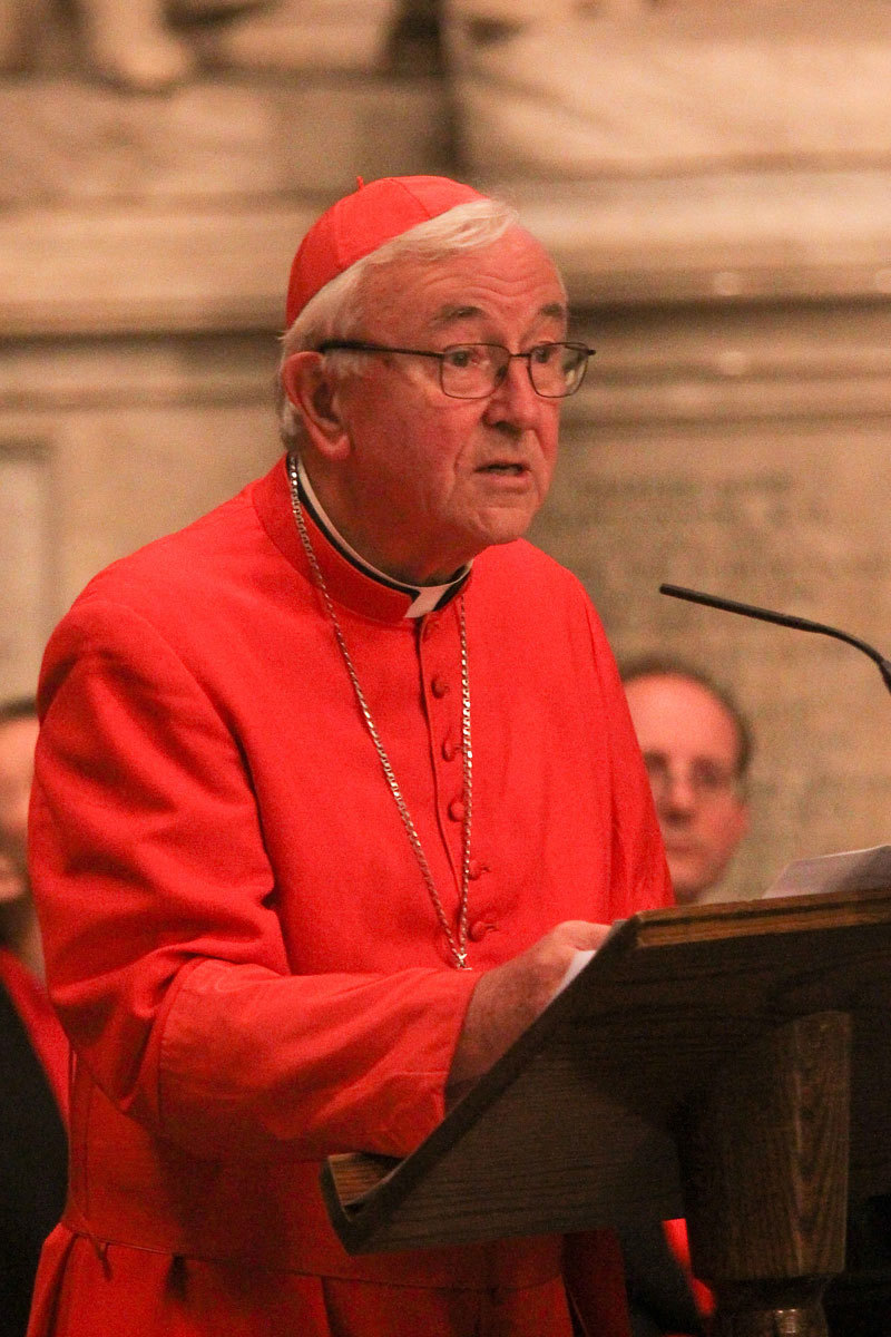 His Eminence Cardinal Vincent Nichols, Archbishop of Westminster, gives An Address