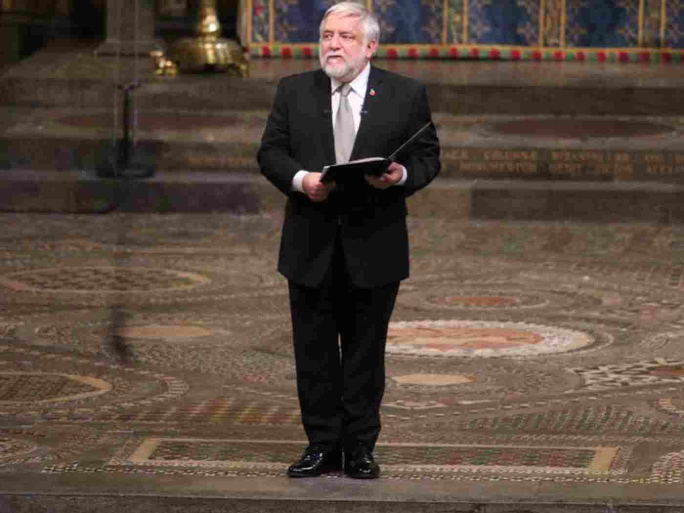 Simon Russell Beale CBE, actor, reads from The Unfinished Task by Winston Churchill