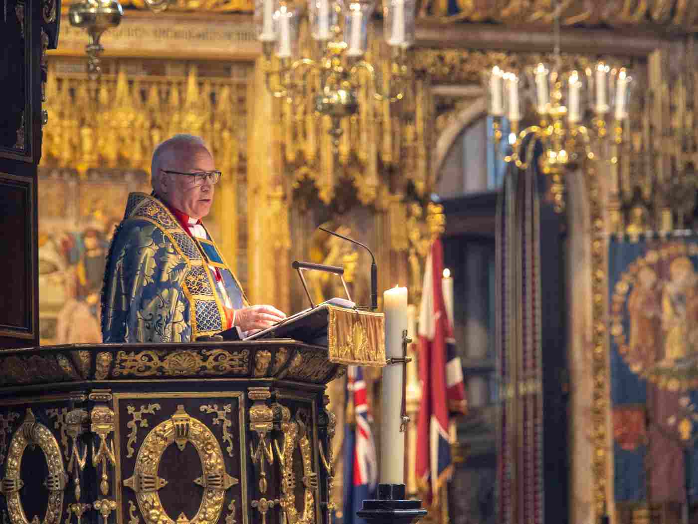 The Dean of Westminster gives The Address