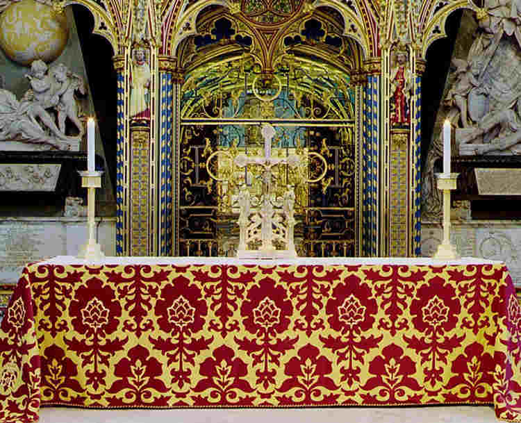 Nave altar at Westminster Abbey - copyright Dean and Chapter of Westminster