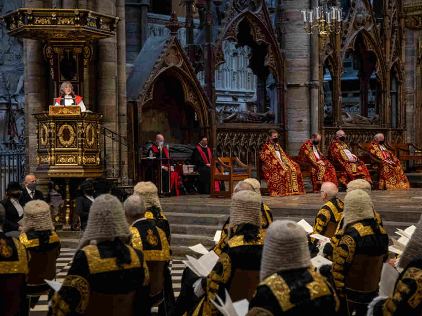 The Venerable Sheila Watson, Preacher of Lincoln's Inn, preaches the sermon