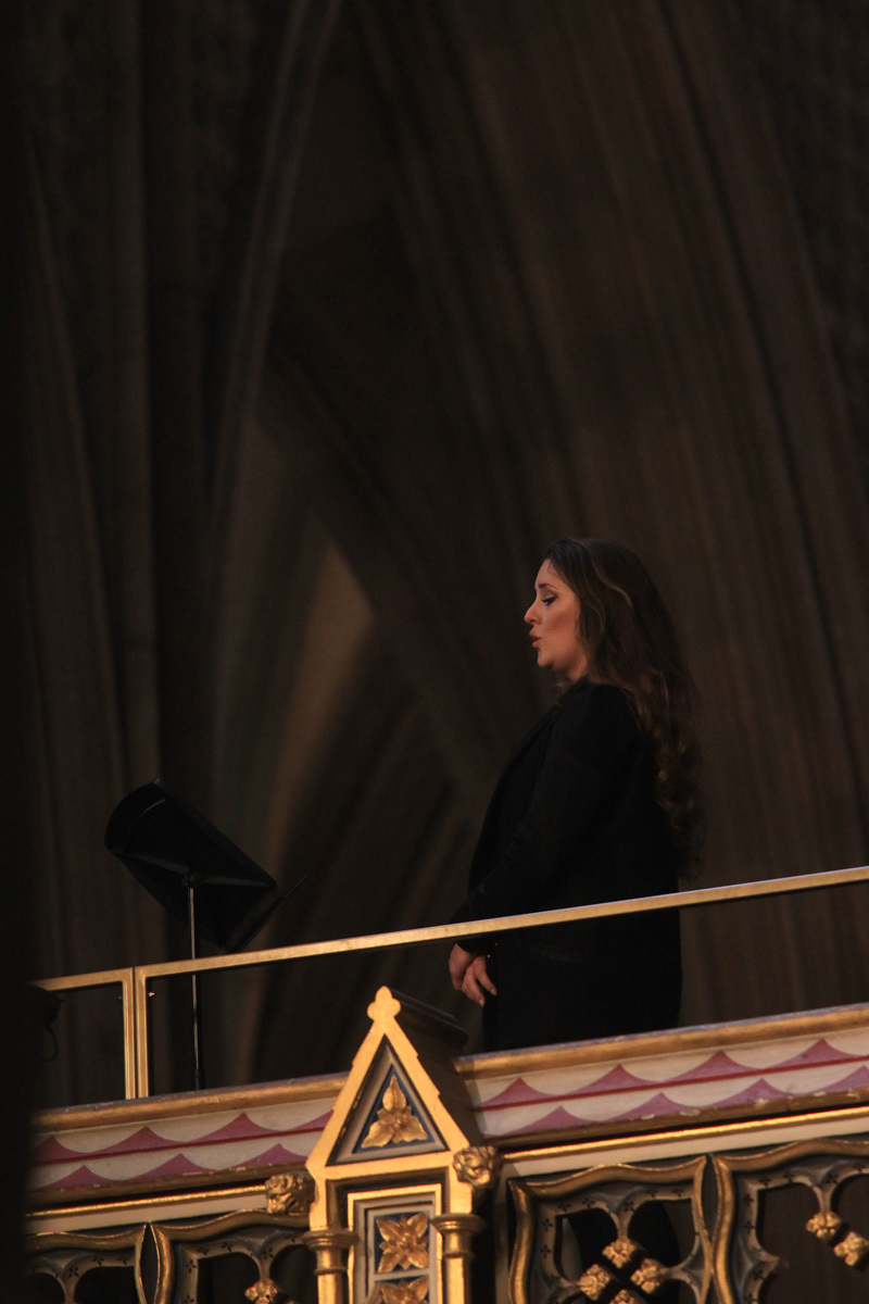 Louise Alder, alumna, sings The Aria by George Frideric Handel, after John Milton