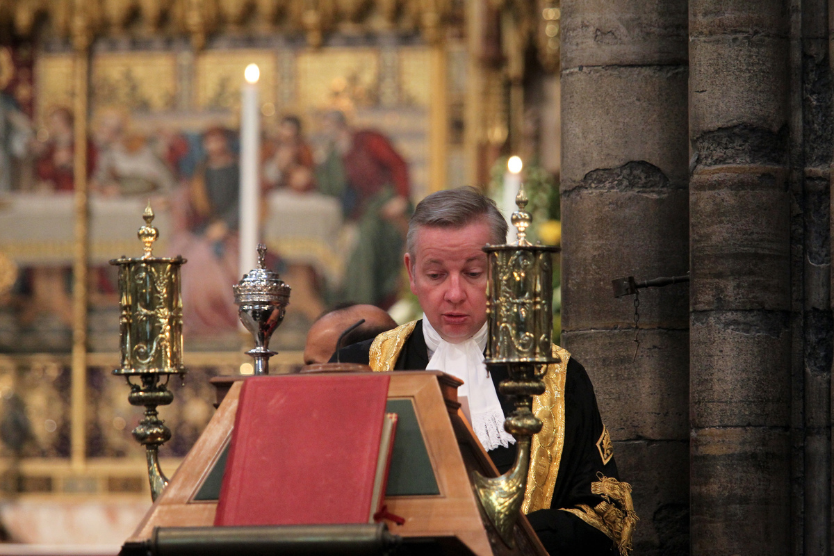 Lord Chancellor and Secretary of State for Justice, The Right Honourable Michael Gove MP
