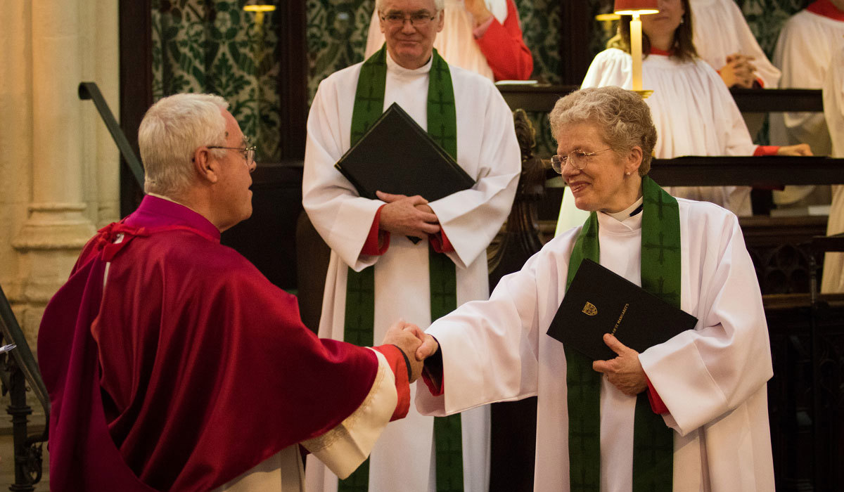 The Reverend Jane Sinclair installed as Rector of St Margaret’s Church