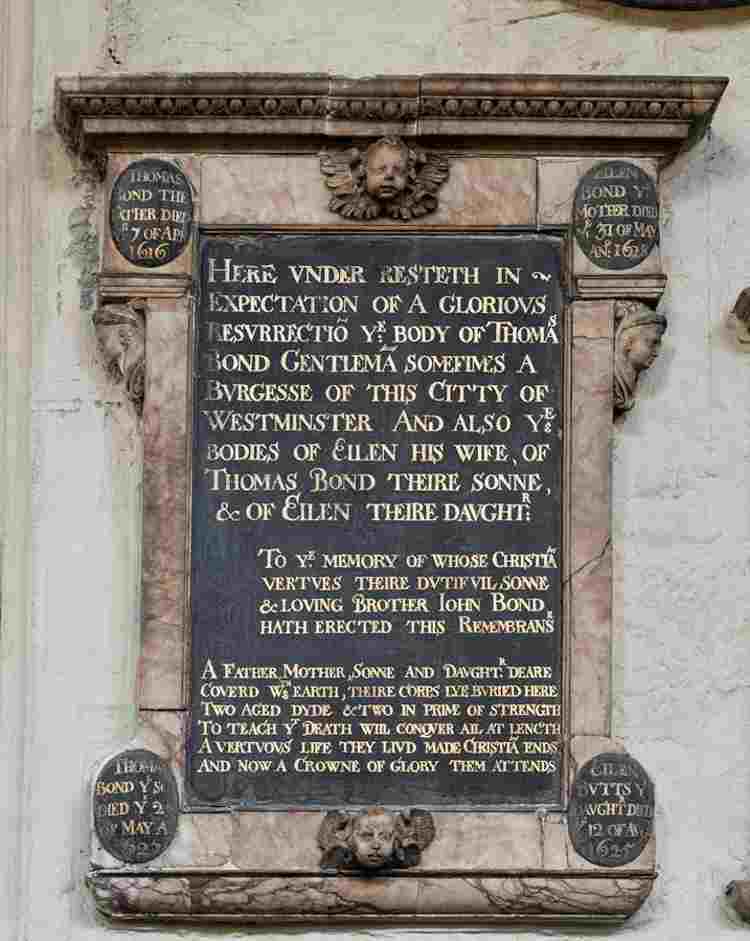 Thomas Bond and family