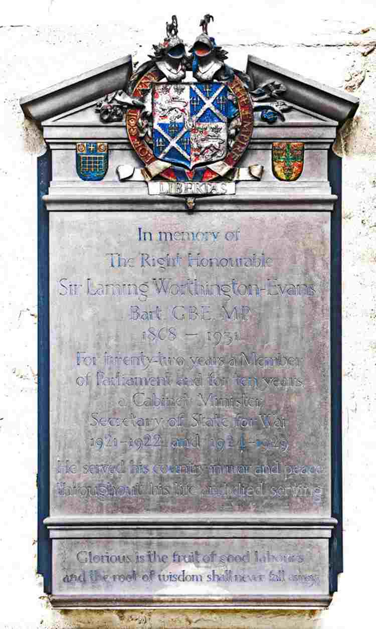 Sir Laming Worthington-Evans