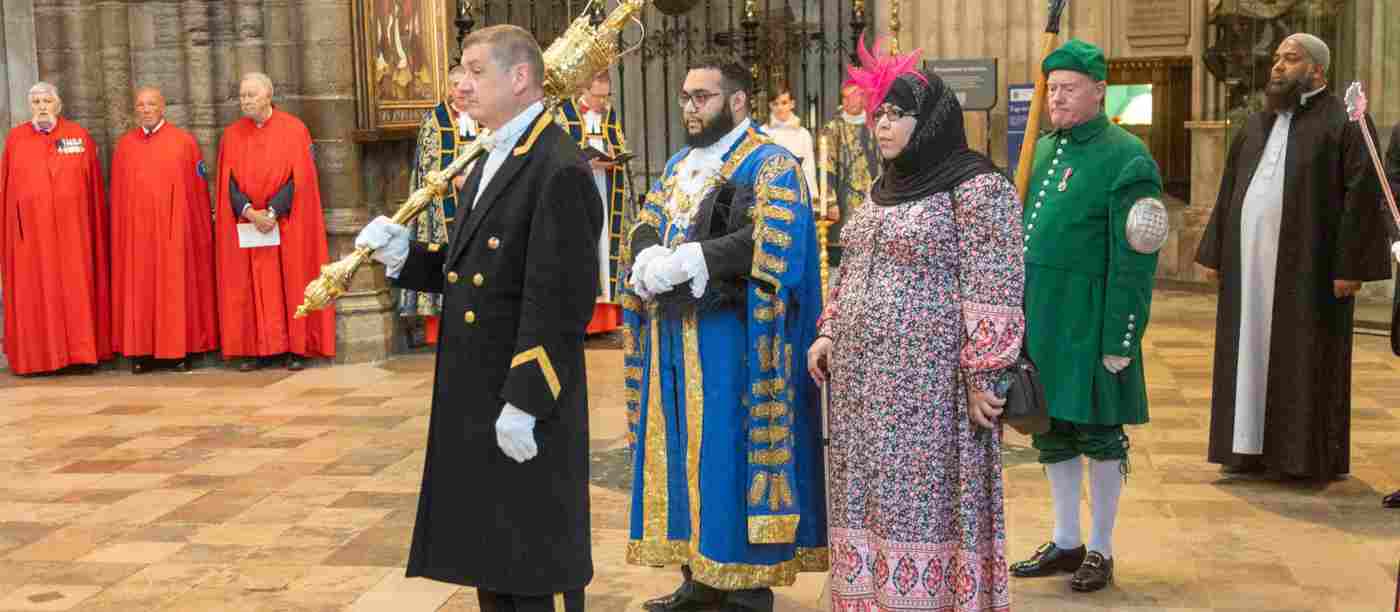 Abbey welcomes new Lord Mayor of Westminster