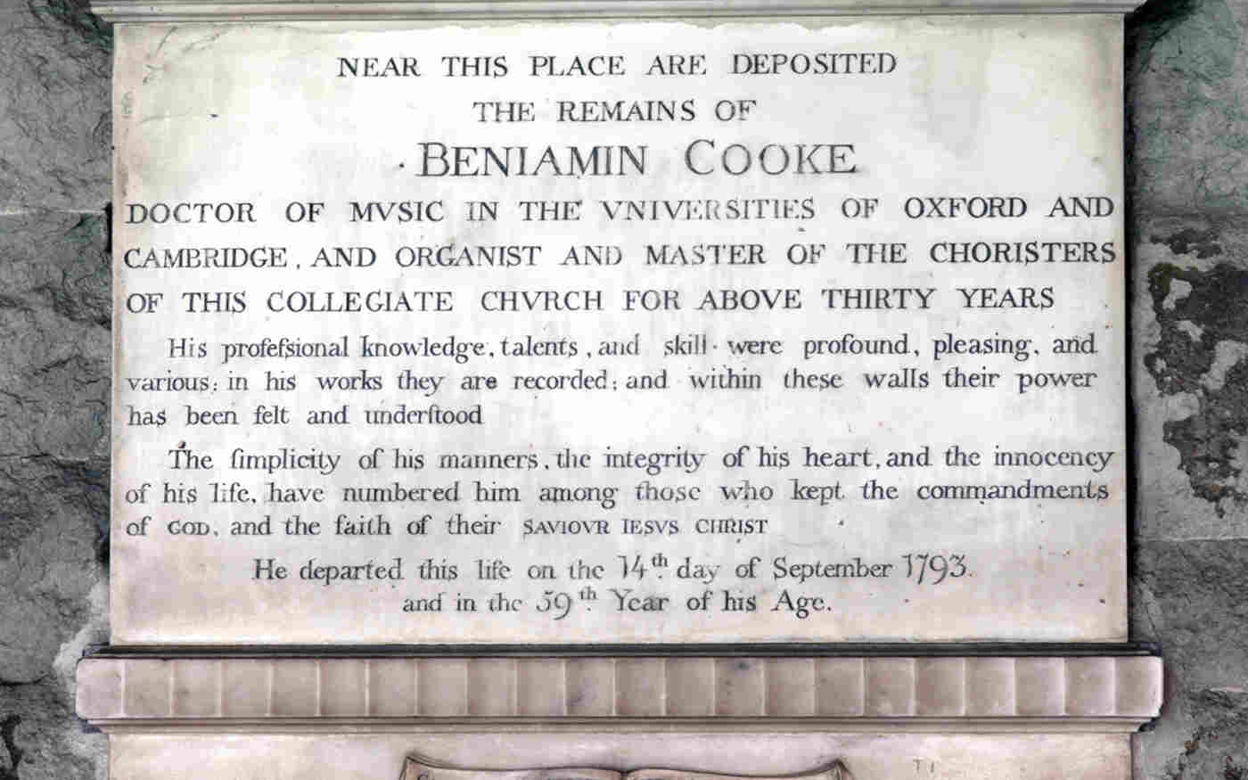 Benjamin and Robert Cooke