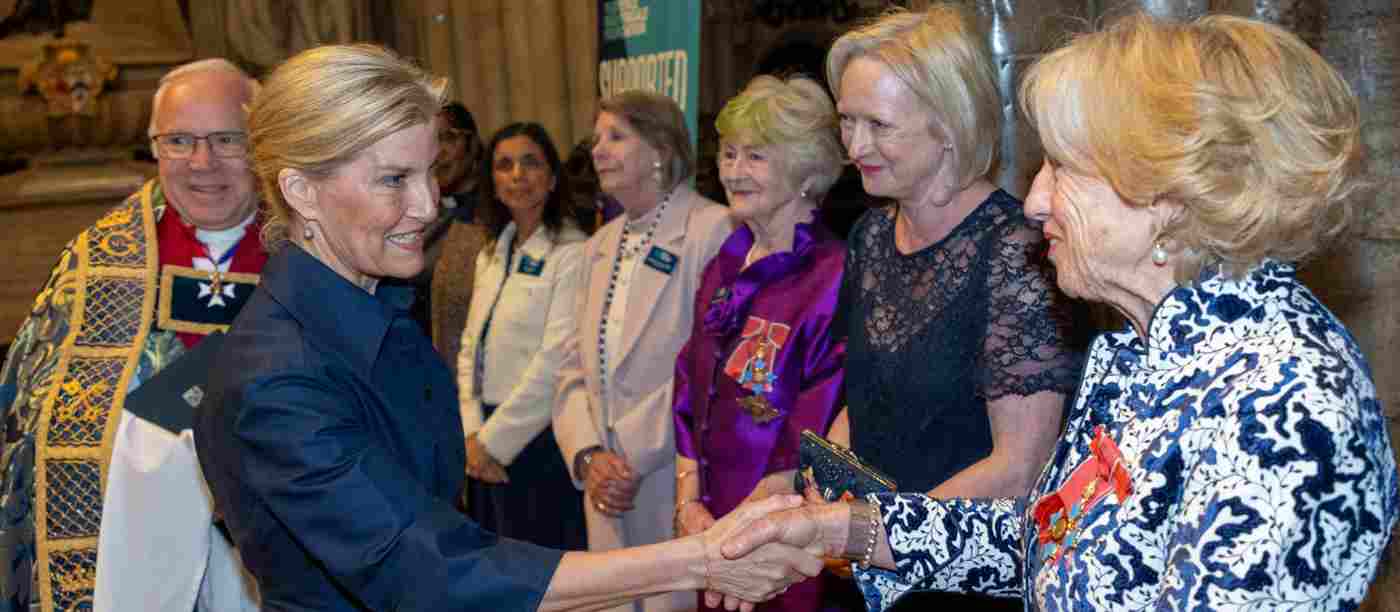 Duchess of Edinburgh attends service for Florence Nightingale