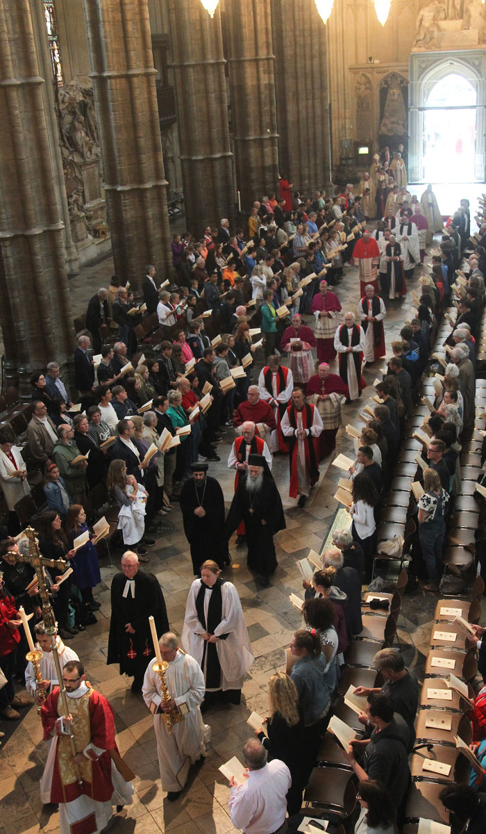 Archbishop attends 50th anniversary Evensong | Westminster Abbey