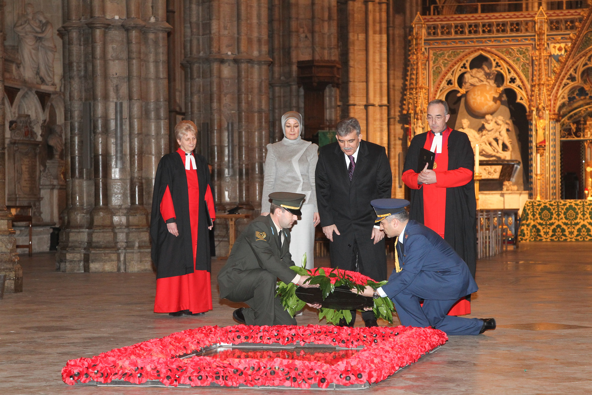 President of the Republic of Turkey visits Abbey
