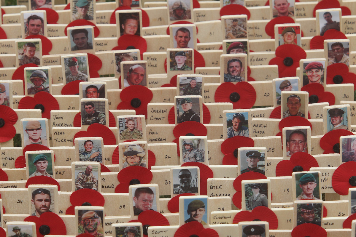 Duke of Edinburgh opens 84th Royal British Legion Field of Remembrance