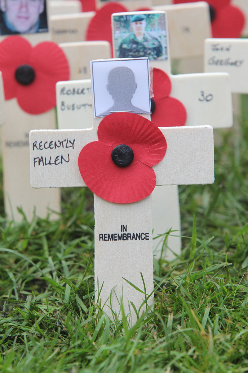 Duke of Edinburgh opens 83rd Royal British Legion Field of Remembrance at Abbey