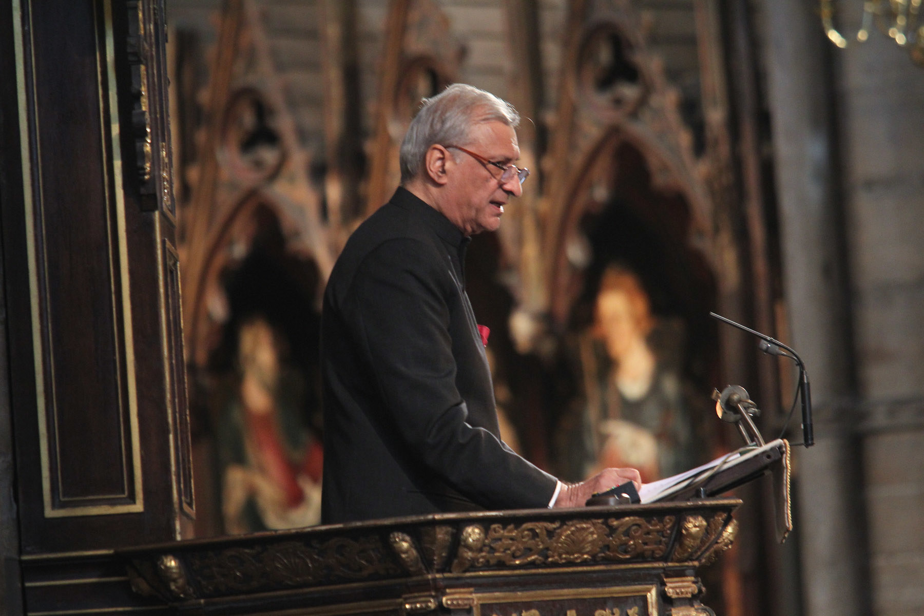 His Excellency Kamlesh Sharma, Secretary-General of the Commonwealth, gives a Reflection