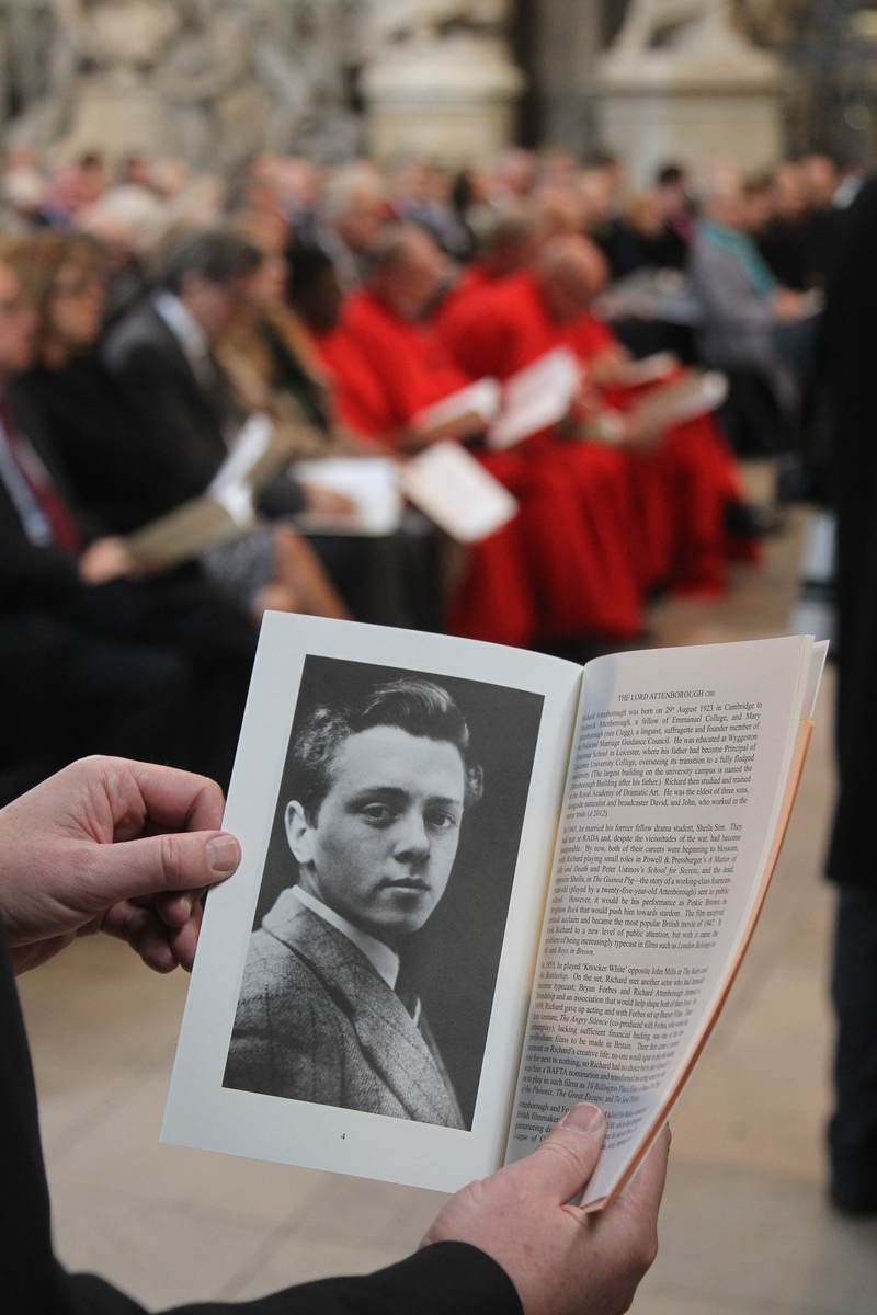 A picture of a young Richard Attenborough