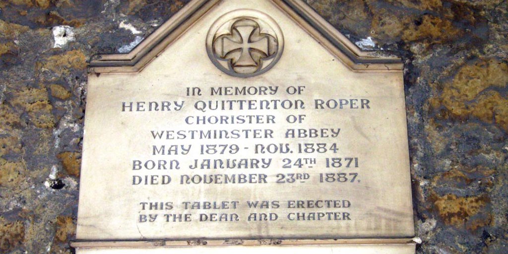 Henry Joseph Roper Henry Roper | Westminster Abbey