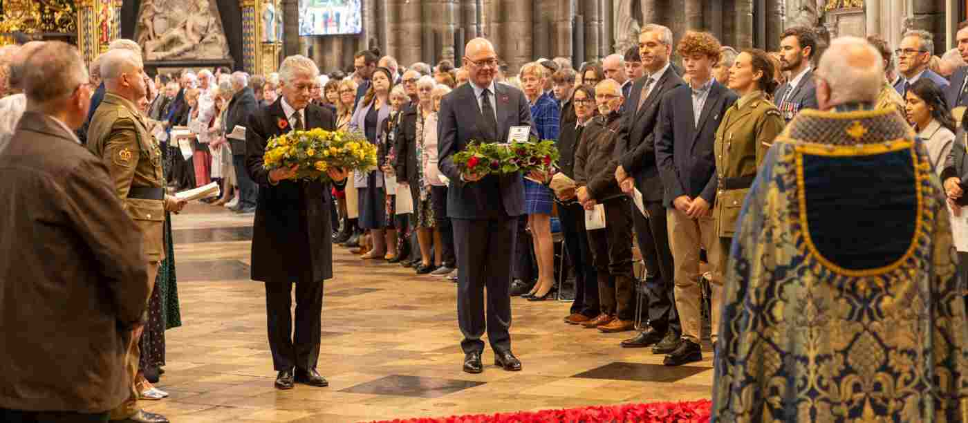 Westminster Abbey Marks ANZAC Day 2025