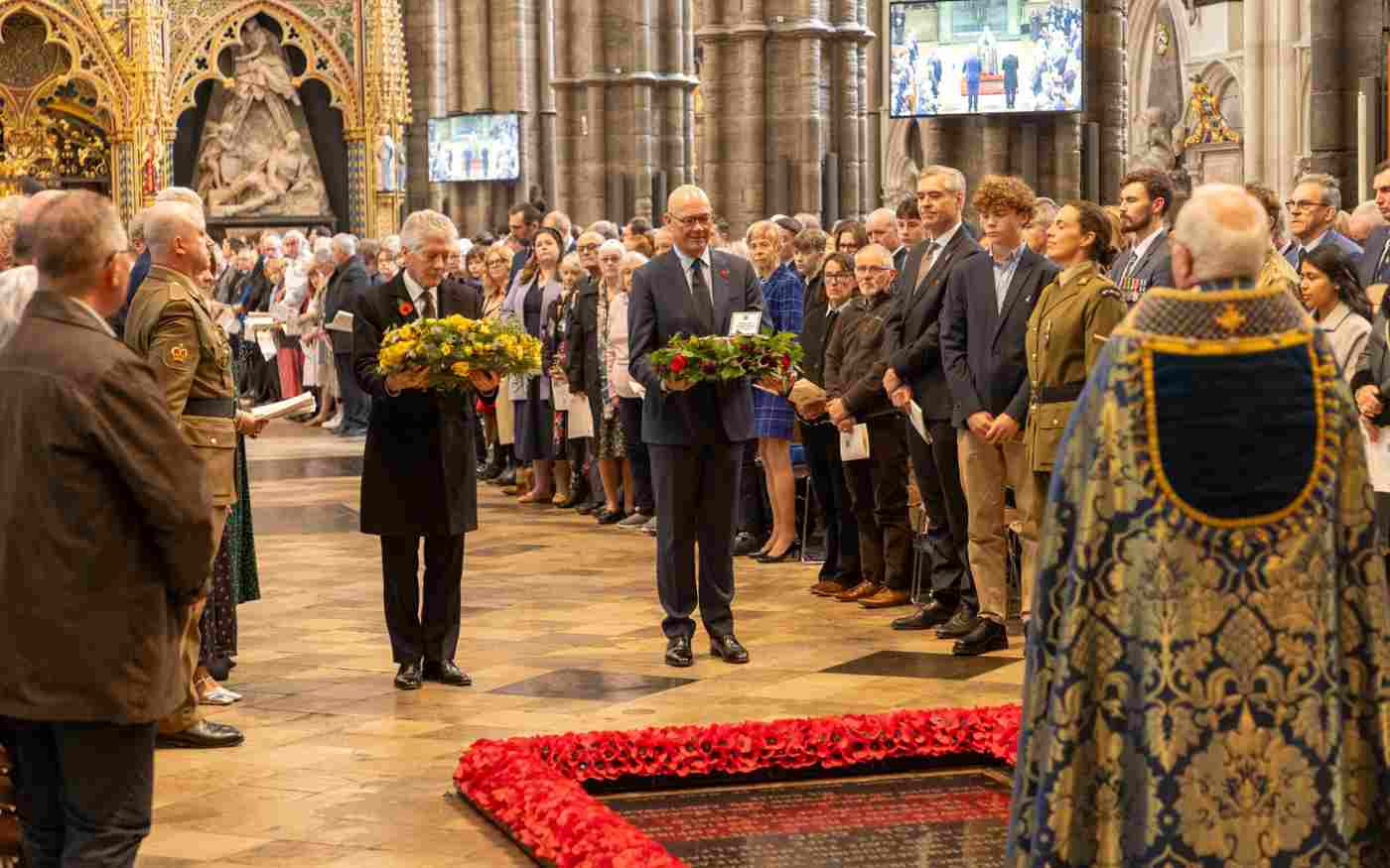 Westminster Abbey Marks ANZAC Day 2025