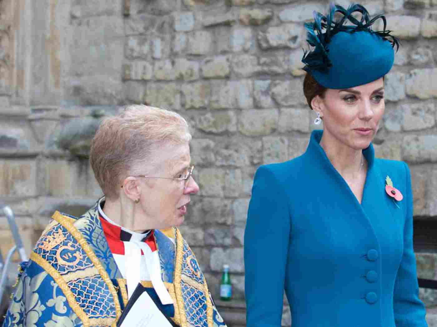 HRH The Duchess of Cambridge departs