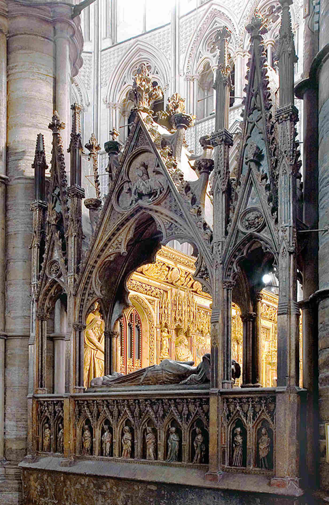 Crouchback Tomb North Side Westminster Abbey Copyright Picture