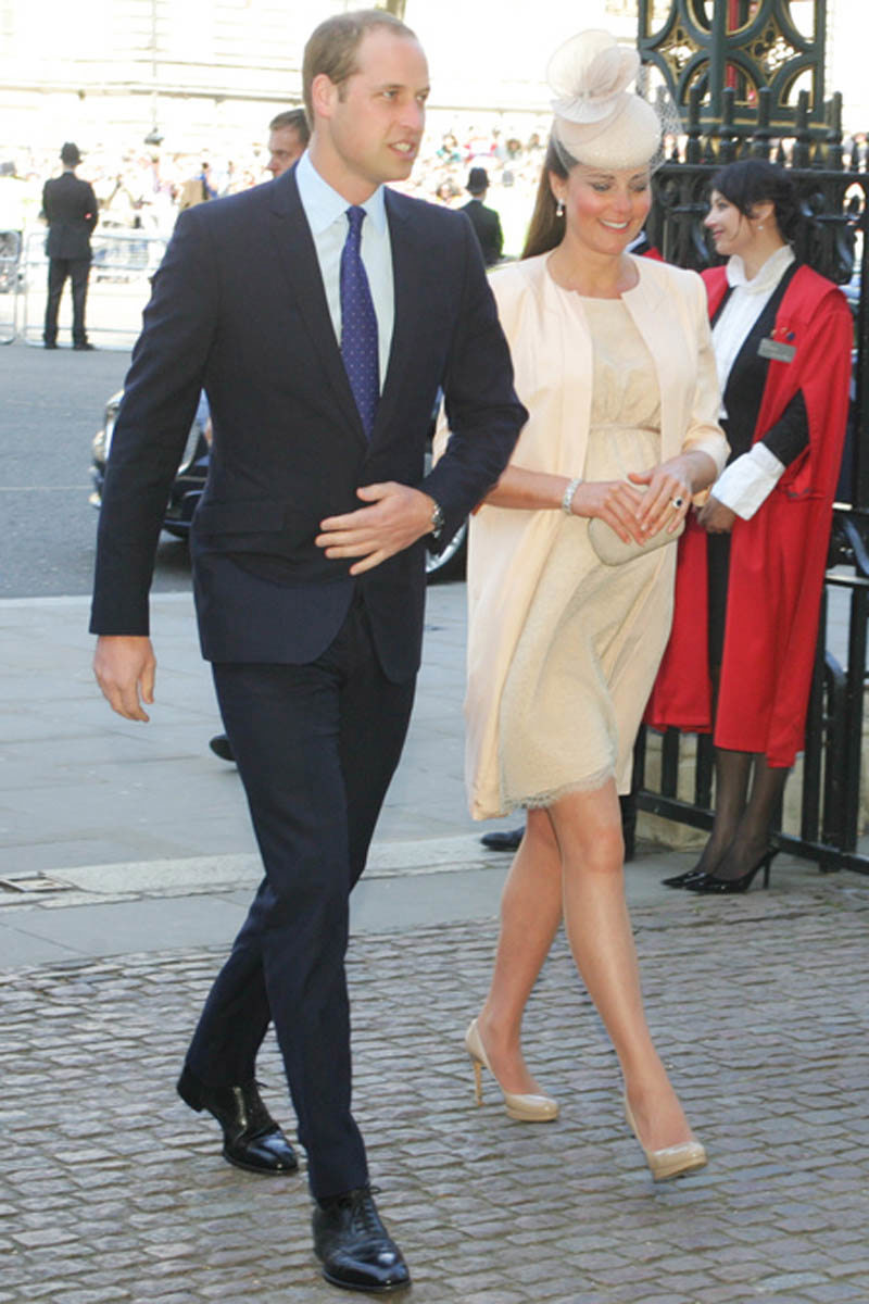 Abbey Congratulates Duke and Duchess of Cambridge