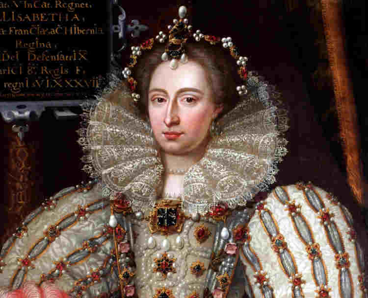 Photograph of portrait of Elizabeth I