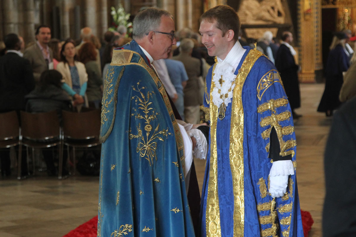 New Lord Mayor welcomed by Abbey