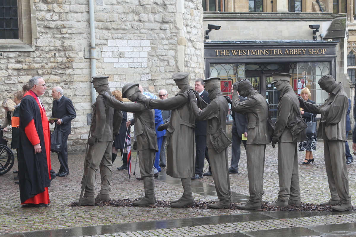 A Service of Thanksgiving to mark the Centenary of Blind Veterans UK was held at Westminster Abbey at Noon on Tuesday 6th October 2015