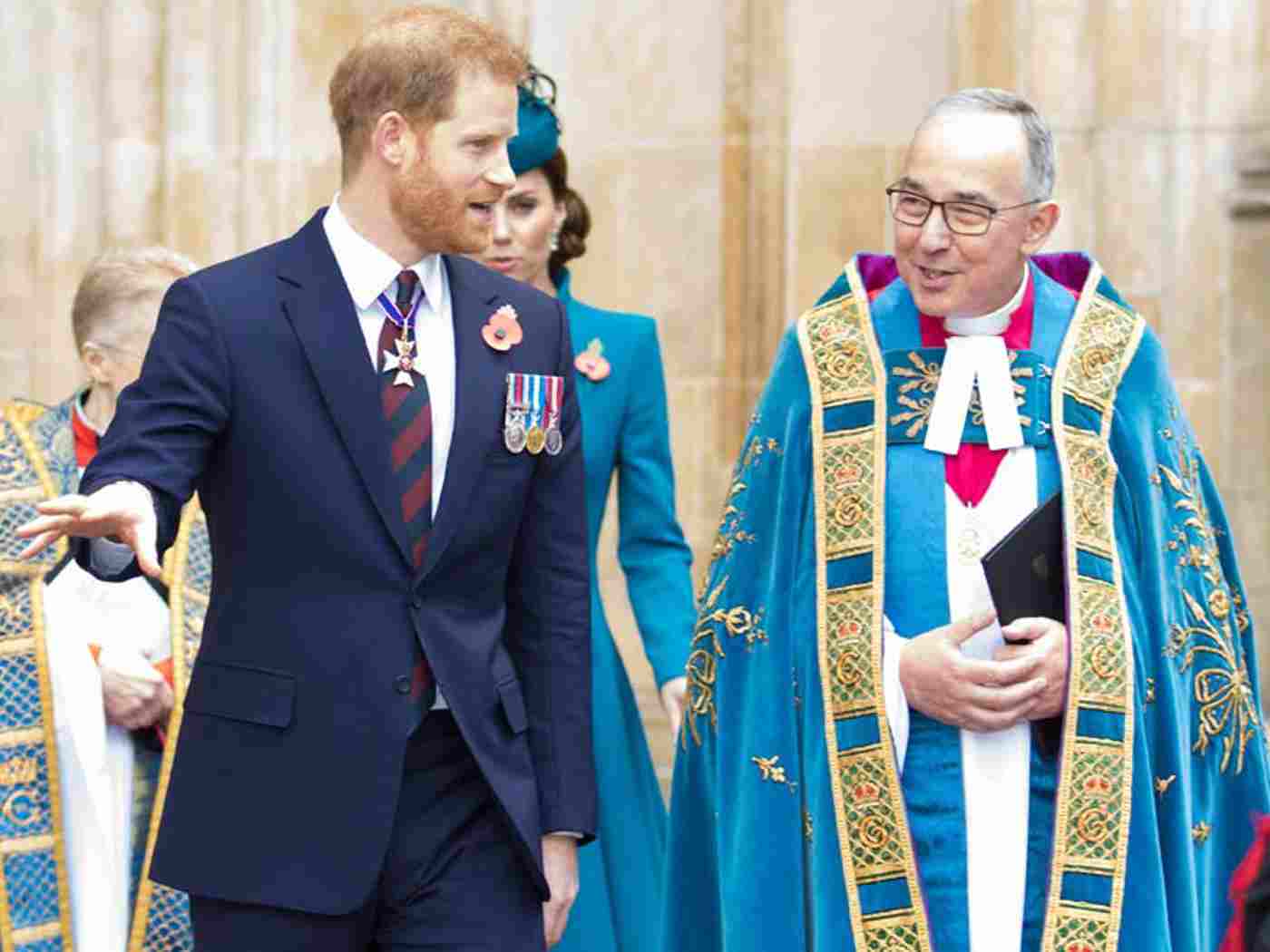 HRH The Duke of Sussex departs