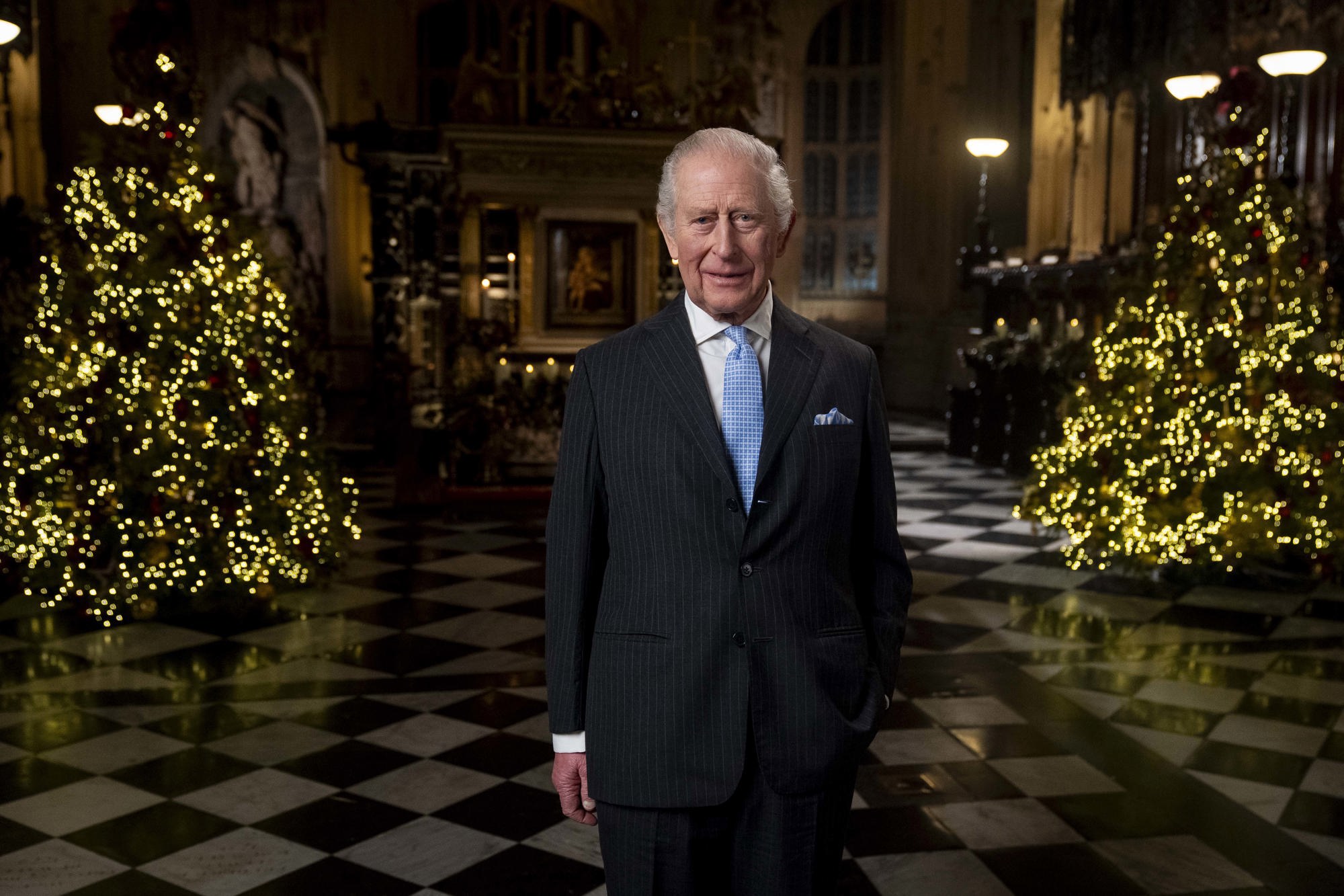 The King’s Christmas message to be from Westminster Abbey