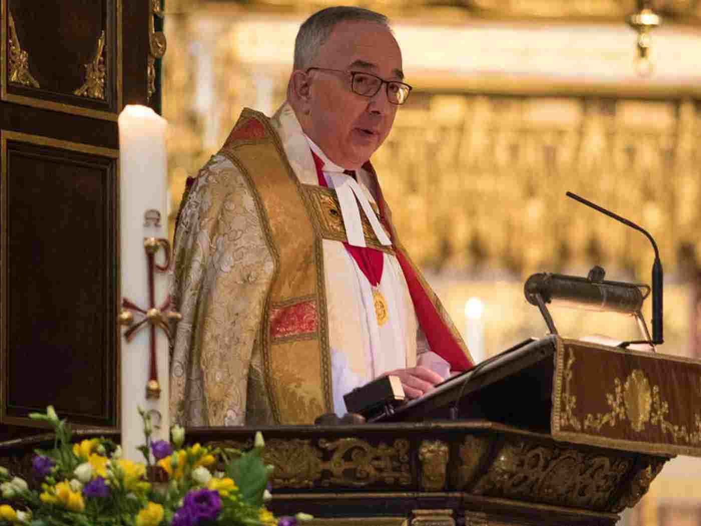 The Dean of Westminster gives the Address