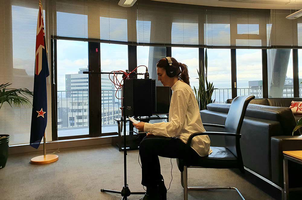 New Zealand Prime Minister reads for Abbey podcast