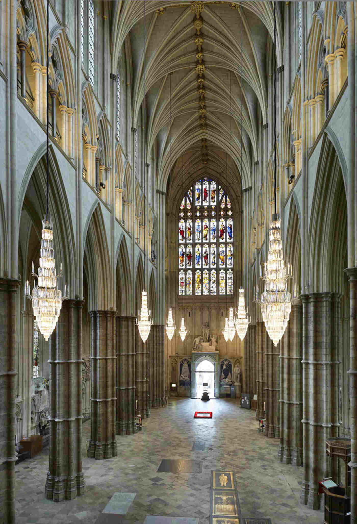 Nave Looking W AH12 Westminster Abbey Copyright