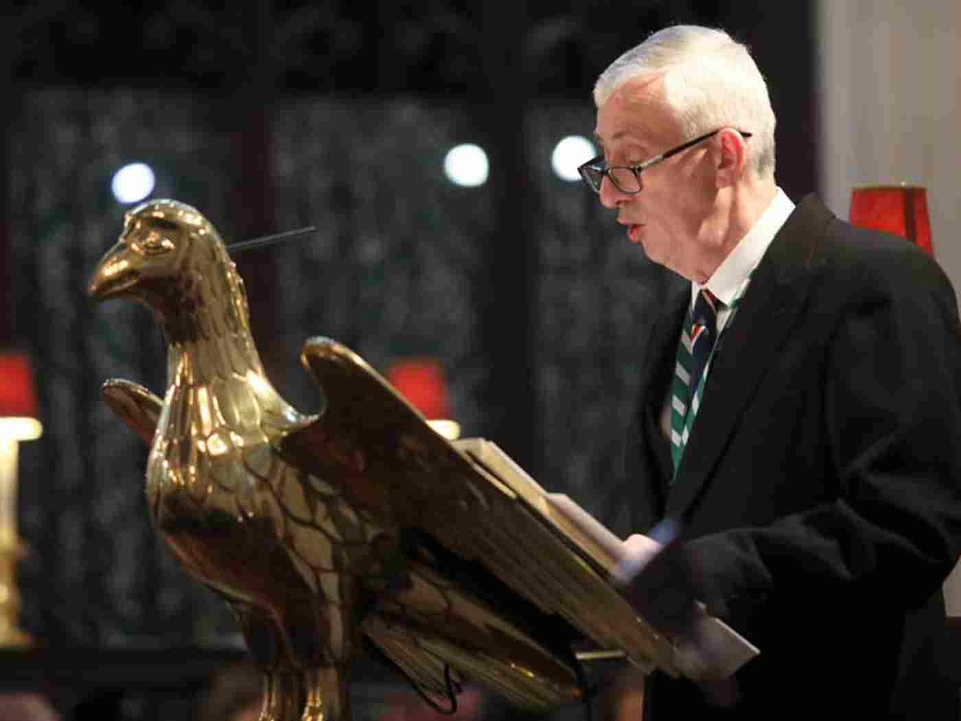 The Speaker of the House of Commons reads Ephesians 3: 1–12