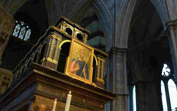 Still from Pilgrimage: a three-minute film