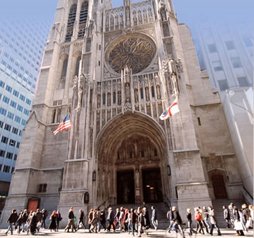 Dean of Westminster preaches in New York