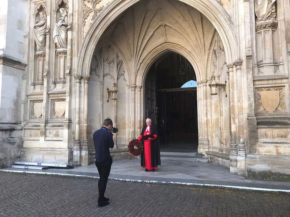 Abbey marks ANZAC Day in lockdown