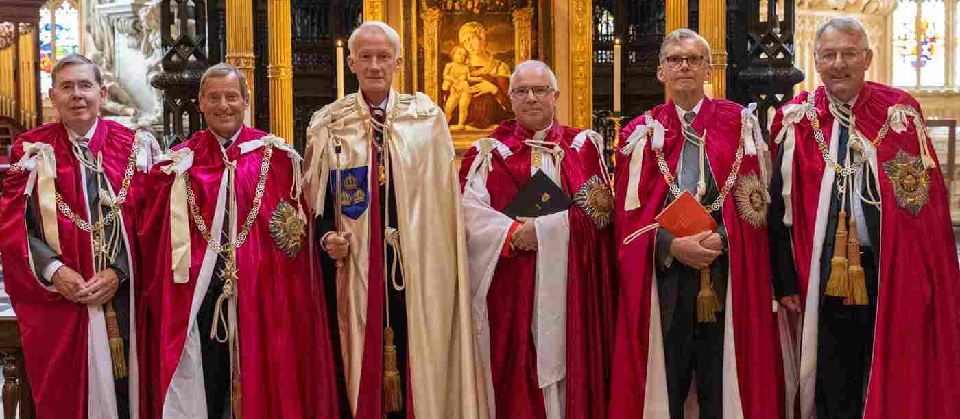 Four Knights Grand Cross installed in Bath chapel