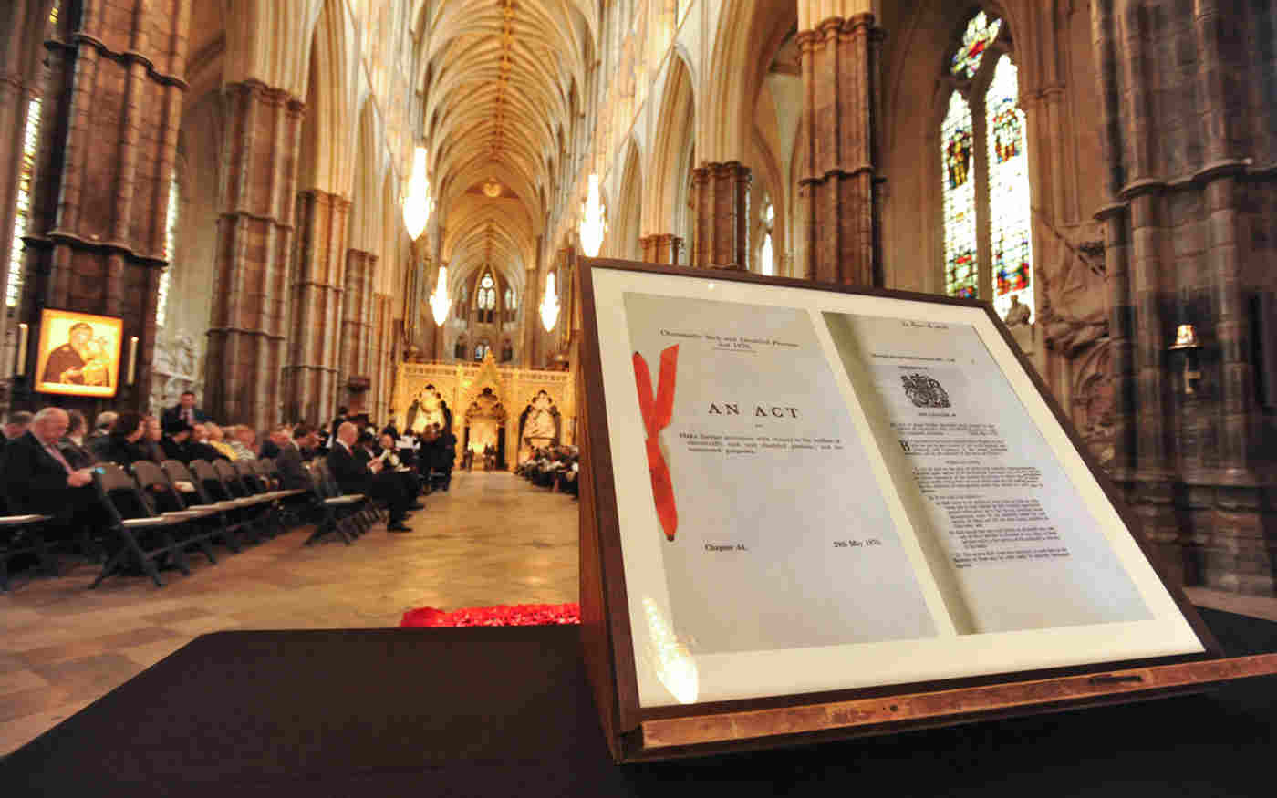 Duchess of Gloucester attends a Service to Mark the 40th Anniversary of the Chronically Sick and Disabled Persons Act