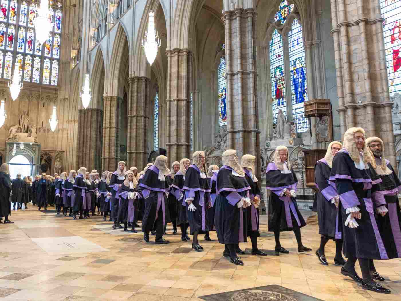 Judges Service 2024 Procession