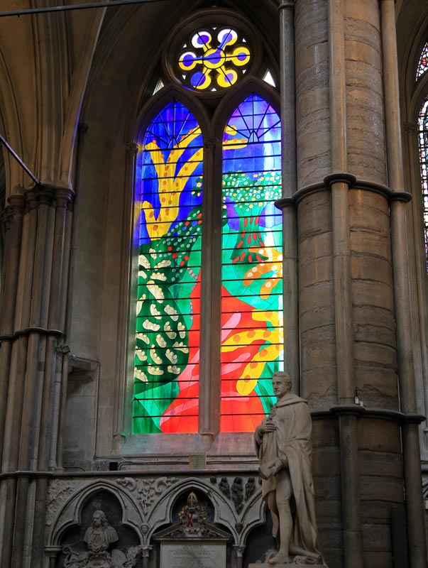 デイヴィッド・ホックニー / 女王の窓 クイーンズ・ウインドウ【洋書】 The Queen's Window by David Hockney | Westminster Abbey Shop