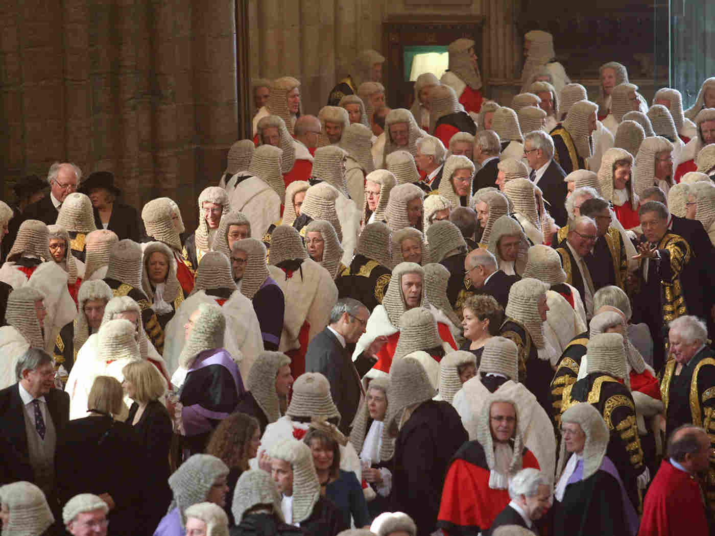 The Annual Judges Service took place at Westminster Abbey on Thursday 1st October 2015