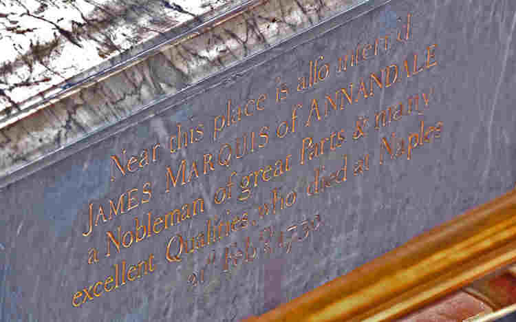 Sophia Fairholm, Marchioness of Annandale & sons