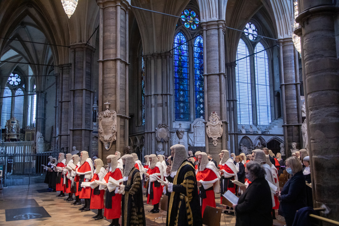 Judges mark start of the legal year Westminster Abbey
