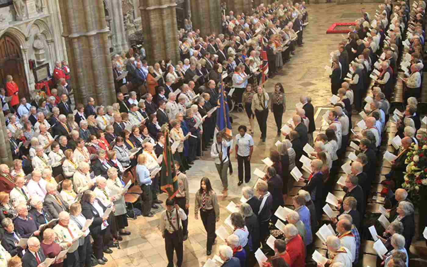 Scouts and Guides celebration service held