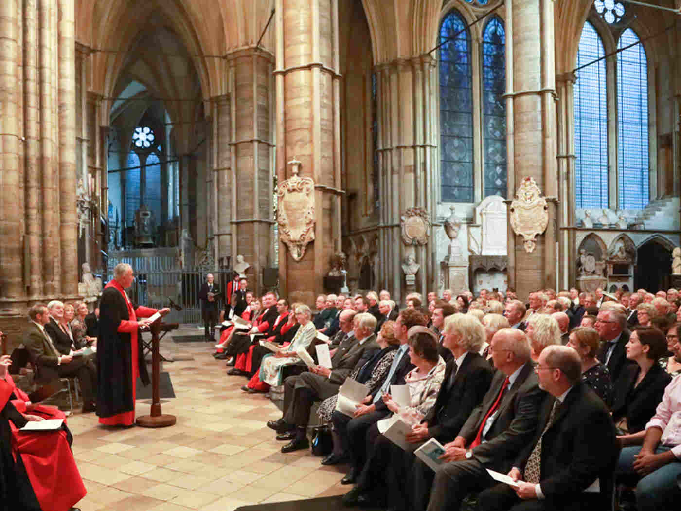 The Dean gives the Welcome