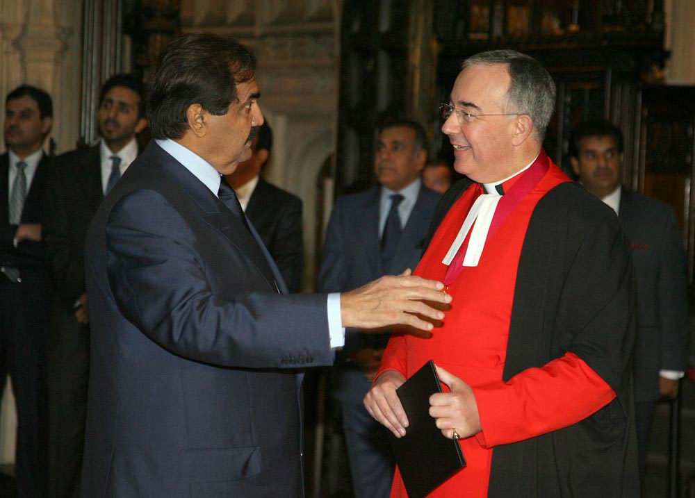 Emir of Qatar visits Abbey