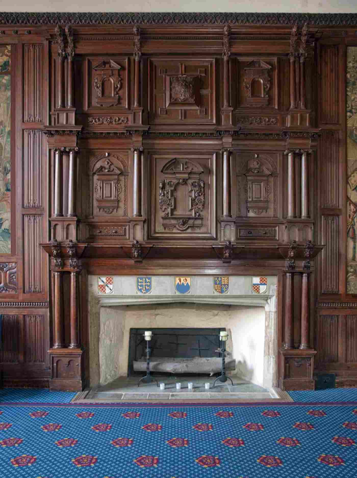 Jerusalem Chamber Overmantle (DL) 300 Westminster Abbey Copyright