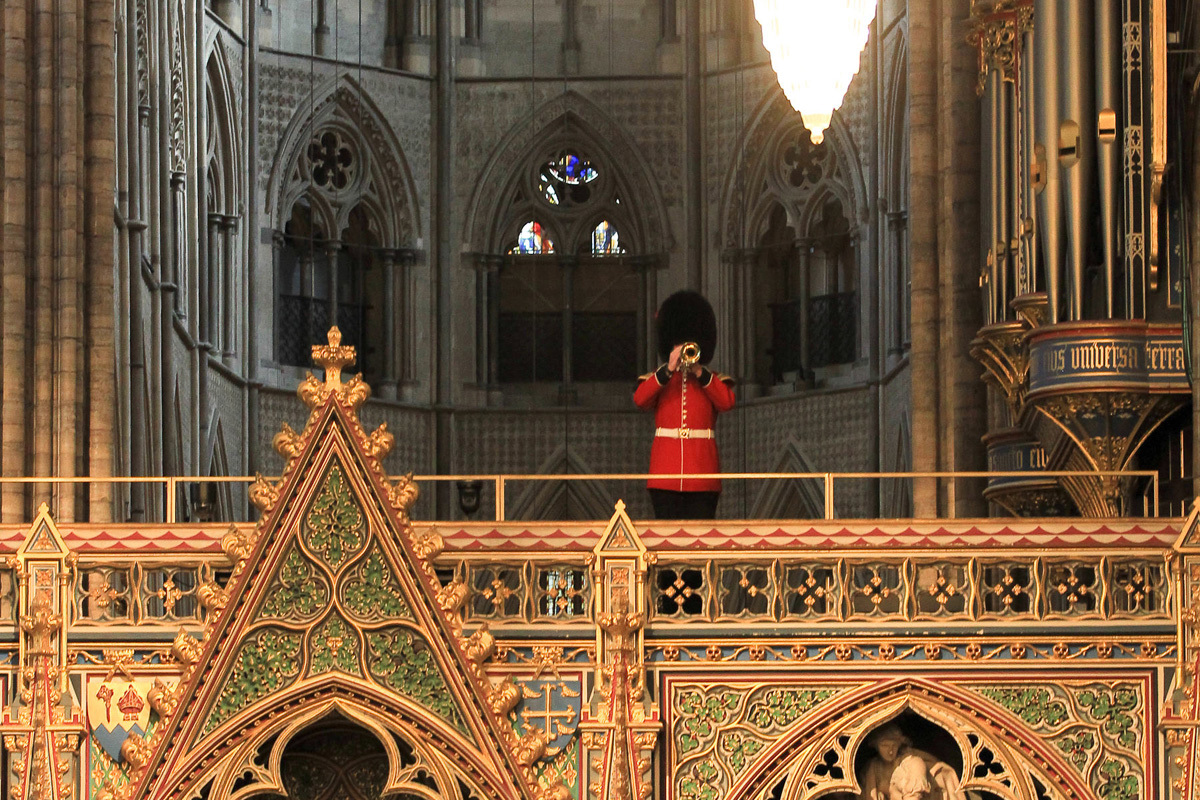 Westminster Abbey marks Remembrance Sunday
